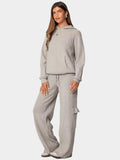 SGW – Grey High-Rise Thermal Trousers Double Pocket
