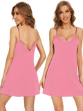 SGW Pink Single V-Neck Cami - Ultrasoft Stretch