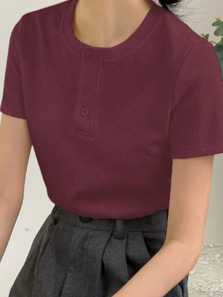 Mini Rib Maroon -24%