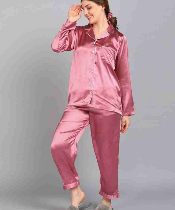 SGW- Silk PJ Set - Pink