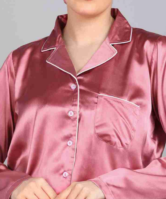 SGW- Silk PJ Set - Pink