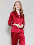 SGW- Silk PJ Set - Red