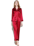 SGW- Silk PJ Set - Red