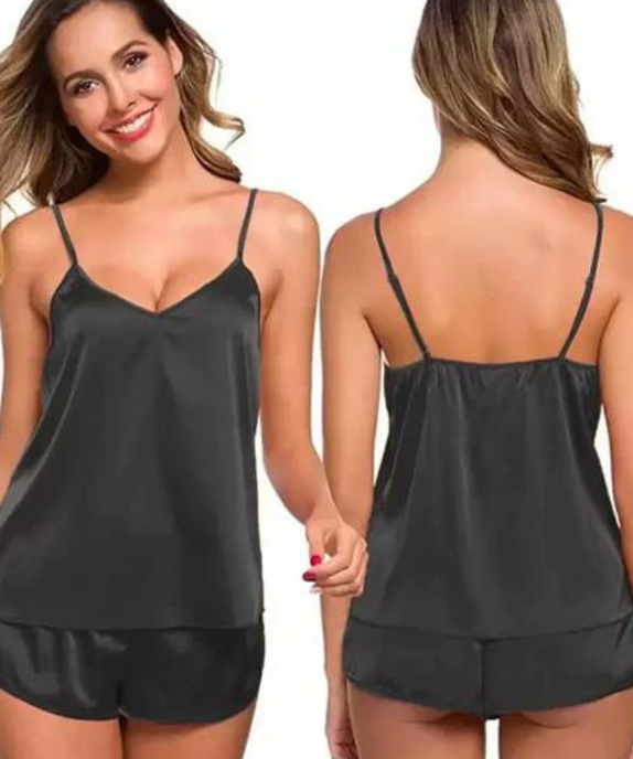SGW-Cami Sets For Women-Black - SelectGraceWear