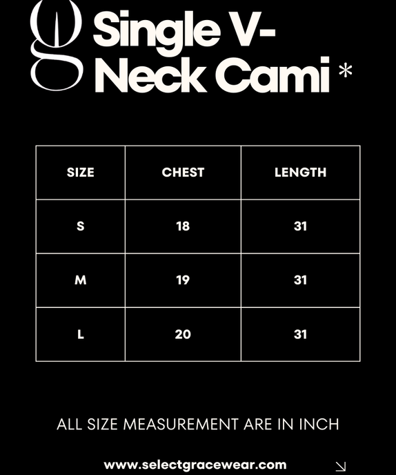 SGW Pink Single V-Neck Cami - Ultrasoft Stretch - SelectGraceWear