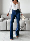 SGW - Mid Blue Flare Bootcut Jeans