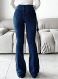 SGW - Mid Blue Flare Bootcut Jeans