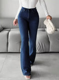 SGW - Mid Blue Flare Bootcut Jeans